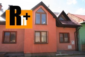 Tvrdošín na predaj rodinný dom - čiastočne prerobený