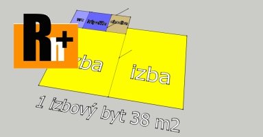 Na predaj Šaľa 1 izbový byt - 38m2
