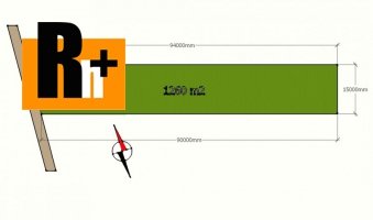 Záhrada Prievidza na predaj - 1260m2