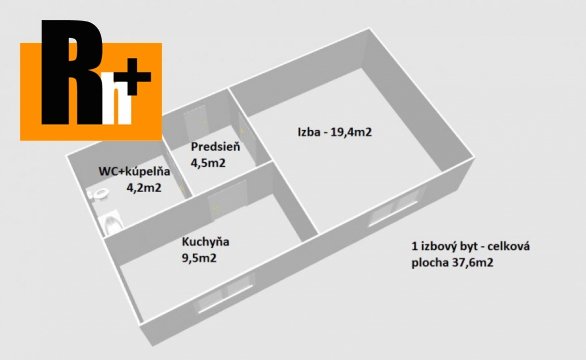 Foto Na predaj Bratislava-Petržalka Gessayova 1 izbový byt