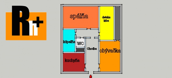 Foto Na predaj Vrútky 3 izbový byt - TOP ponuka