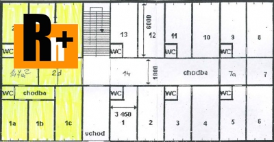 Kancelárie na predaj Žilina širšie centrum - ihneď k dispozícii