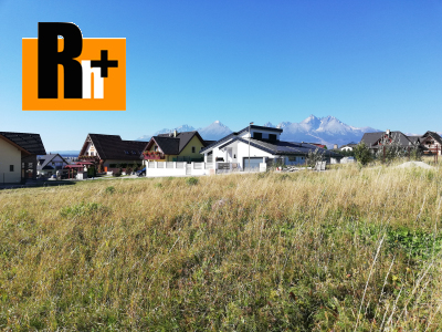 Pozemok pre bývanie na predaj Vysoké Tatry Veľká Lomnica