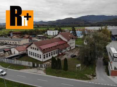 Priemyselný areál Bytča 1567m2 na predaj - exkluzívne v Rh+