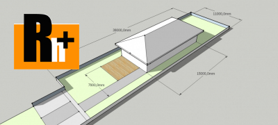 Pozemok pre bývanie na predaj Rosina 816m2 - exkluzívne v Rh+
