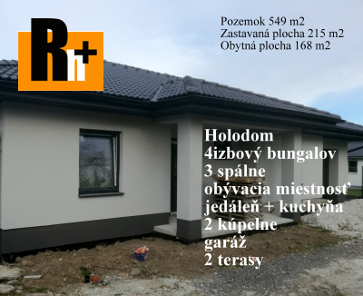 Rodinný dom Nováky s pozemkom 549 m2 na predaj - novostavba 1