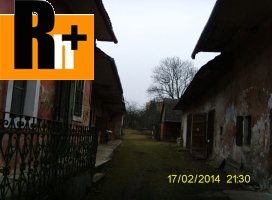 Na predaj vidiecky dom Mošovce - TOP ponuka